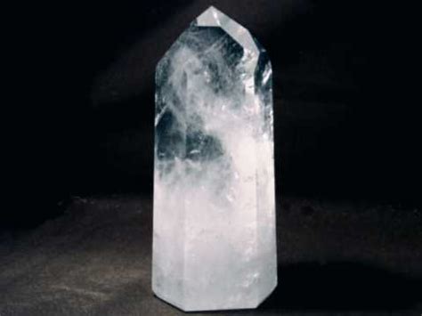 The Wonderful World of Gemstones: Clear quartz crystal