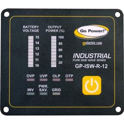 Go Power Inverter Remote Control - 79999 | highskyrvparts.com