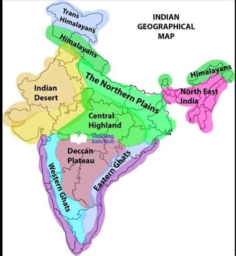 name the physical divisions of India - Brainly.in
