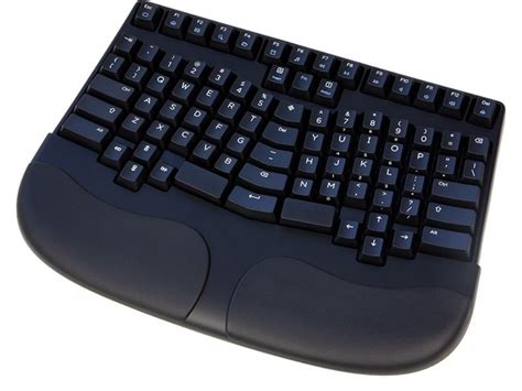 Truly Ergonomic 227 Mechanical Keyboard, Printed Soft Tactile Action 86 ...