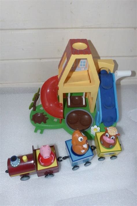 Peppa pig weeble playground and train bundle toys | in Hythe, Kent ...