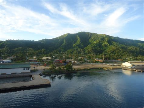 World Voyage on the Queen Elizabeth 2016: Rabaul, Papua New Guinea