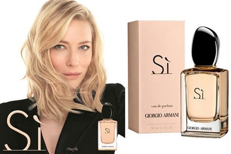 Cate Blanchett Si Perfume Celebrity SCENTsation