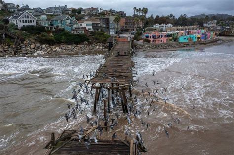 California’s devastating storm in maps and charts - BBC News