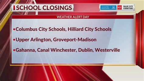 Columbus, central Ohio school closings for January 25 - YouTube