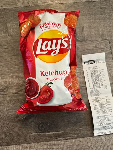 Ketchup Chips!! : r/chips