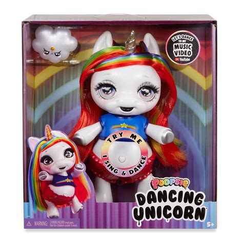 Poopsie Dancing Unicorn Rainbow Brightstar – Dancing and Singing Unicorn Doll (Battery-Powered ...