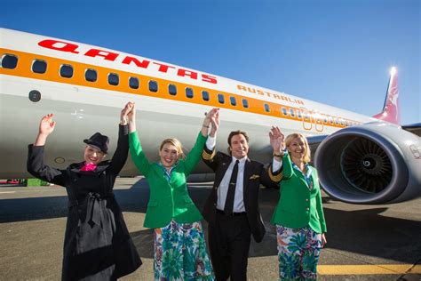 INTRAVELREPORT: Qantas Unveils 70′s Retro Livery On New Aircraft celebrating The Best Of The ...