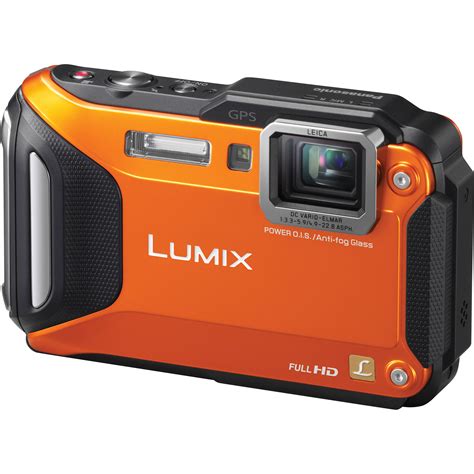 Panasonic Lumix DMC-TS6 Digital Camera (Orange) DMC-TS6/O B&H