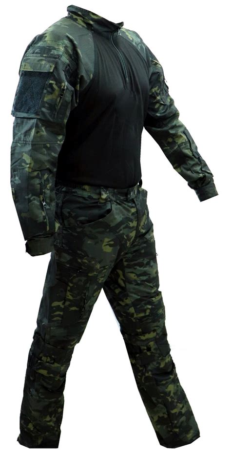 TITAN TACTICAL UNIFORM WITH PADDING SIZE L MULTICAM BLACK | Arsenal Sports