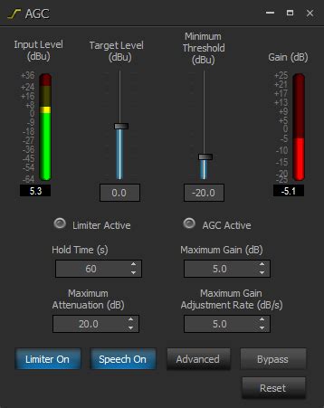 Automatic Gain Control - Biamp Systems