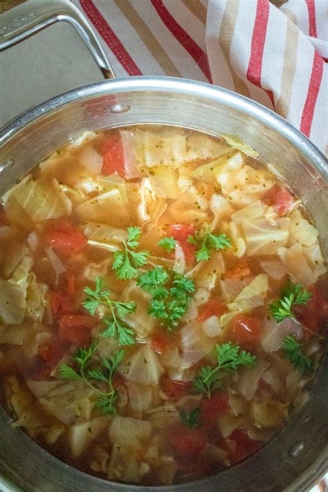 Super Easy Cabbage Soup - Sweet Pea's Kitchen