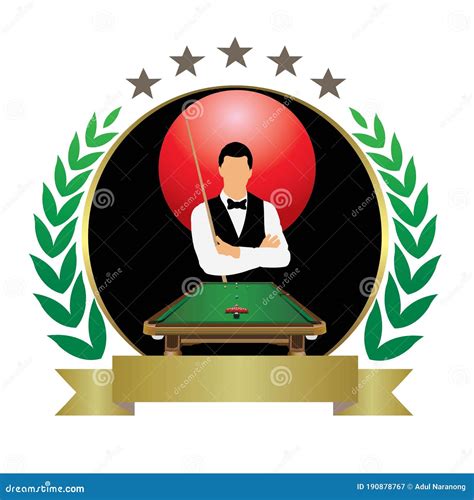 Snooker Sport Design, Logo Snooker Stock Vector - Illustration of table ...