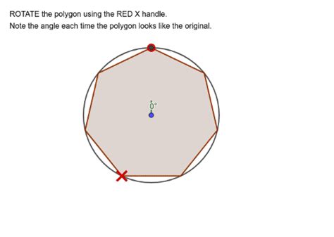 Heptagon - Rotational Symmetry – GeoGebra