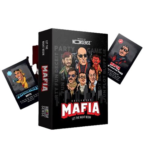 Buy Nonsense Bollywood Mafia Card Game| Perfect Card Game For Teens ...