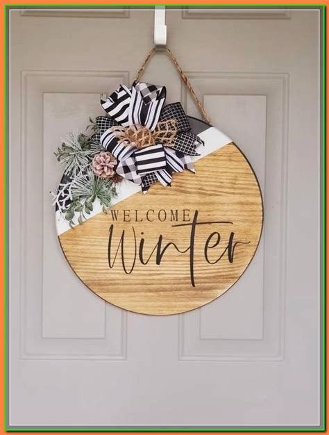 Fall circle door sign etsy – Artofit