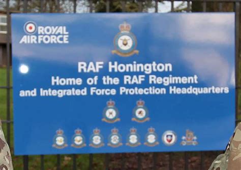 Unexploded bomb at RAF Honington