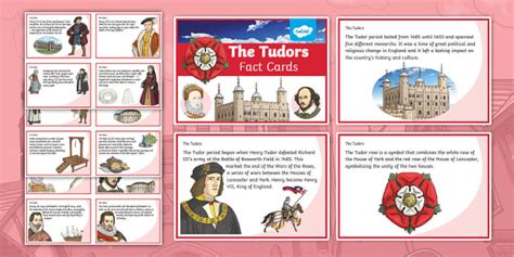 The Tudors KS2 Fact Cards | Twinkl Originals (teacher made)