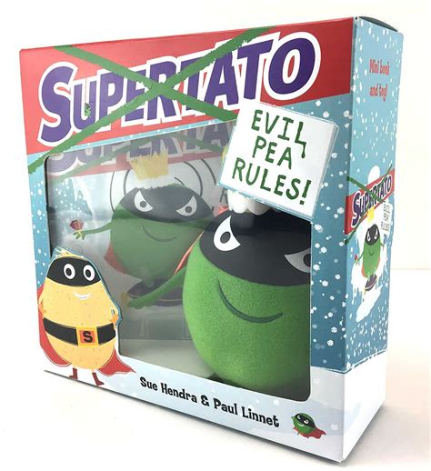 Supertato: Evil Pea Rules Book and Soft Toy | Book by Sue Hendra, Paul ...