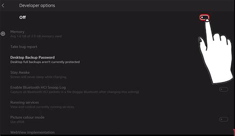 How To Use Developer Options on a Fire Tablet