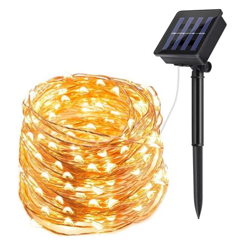 Waterproof Outdoor Solar LED Strip Mini String Lights 10M – Wefullfill