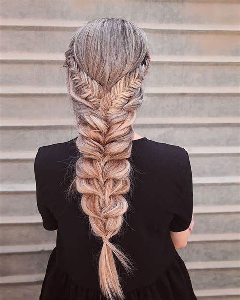 14 Stunning Fishtail Braids for Festival Season & Summer