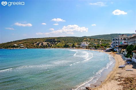 Aegina Agia Marina beach: Photos, Map | Greeka