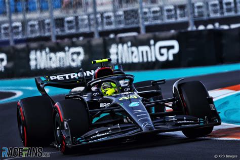 Lewis Hamilton, Mercedes, Miami International Autodrome, 2023 · RaceFans