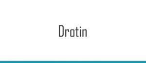 Drotin - Composition, Uses, Side-Effects, Substitutes, Warnings