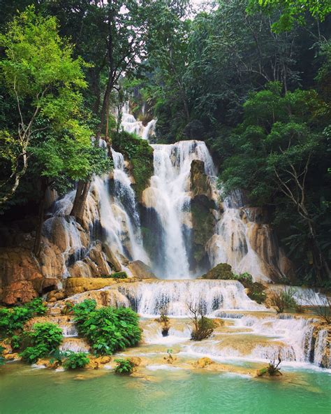 Kuang Si Waterfall, Luang Prabang, Laos | Stella's Out...