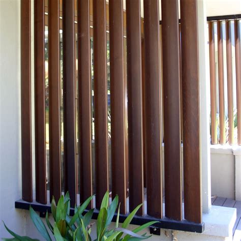 Cedar #louvres motorised to adjust as the sun moves. www.openshutters.com.au | Privacy screen ...