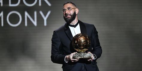 Real Madrid's Karim Benzema wins Ballon d'Or as best soccer player in ...