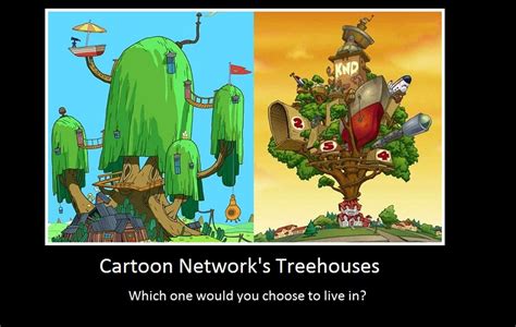 Cartoon Network's Treehouses by Supajames1 on DeviantArt