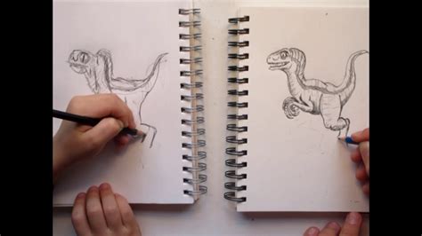 Draw baby Blue from Jurassic World Fallen Kingdom, Art for Kids Hub ...