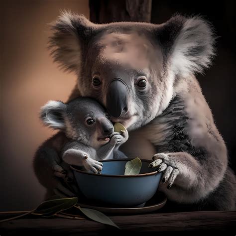 koala illustration AI Generated 21950313 Stock Photo at Vecteezy