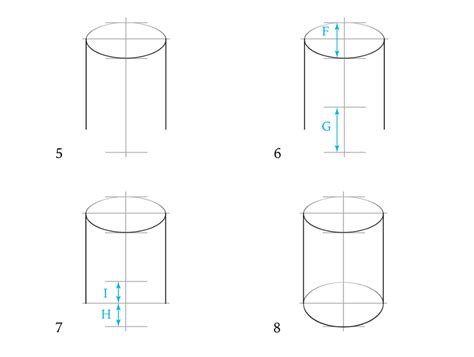 How to Draw Cylinders from Life - Life Drawing Academy | Geometric ...