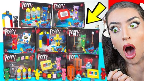 BUILDING *ALL* Poppy Playtime LEGO SETS!? (NEW PURPLE HUGGY WUGGY!) - YouTube