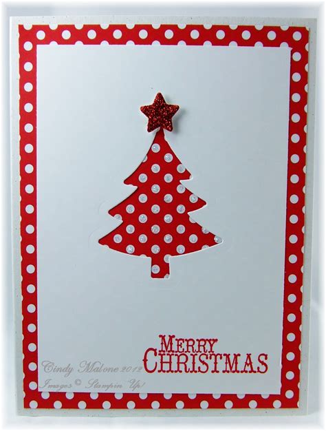 Discover Stamping: Easy Christmas Card