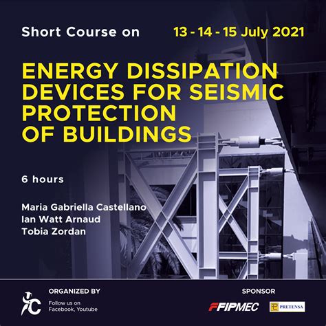 Energy dissipation devices for seismic protection of buildings - International Campus