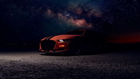 2560x1440 Ford Mustang Shelby Gt500 Sky Lights 1440P Resolution ,HD 4k ...