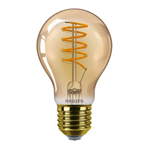 Philips Classic LEDbulb E27 T32 5.5W 820 Dorée | Dimmable - Blanc Très ...