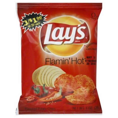 Lay's Flamin' Hot Potato Chips, 1 Oz - Ralphs