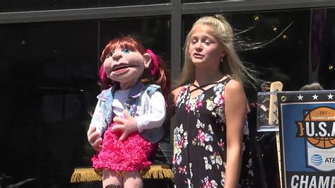 Ventriloquist star Darci Farmer performs in Oklahoma City - YouTube