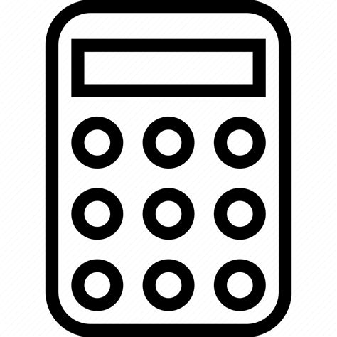 Calculator, desk, math, tool icon - Download on Iconfinder