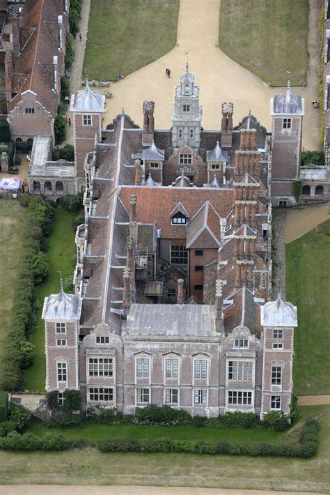 Blickling Hall aerial image - Norfolk UK 2 - a photo on Flickriver