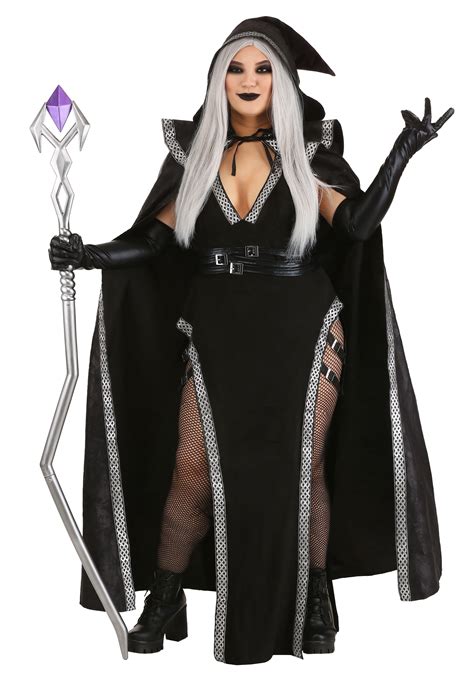 Plus Size Enchanted Warlock Women's Costume