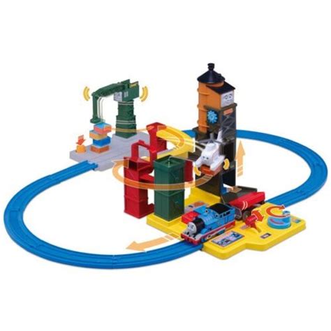 Thomas & Friends the Tank Engine Harold Cranky Owen Tomy Trackmaster Plarail Set | eBay