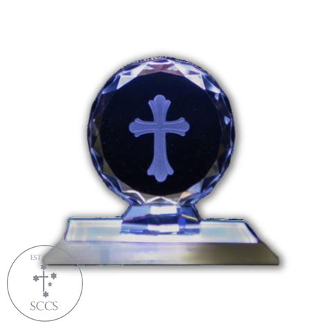 Laser Cut Glass Small Cross - Southern Cross Church Supplies & Gifts