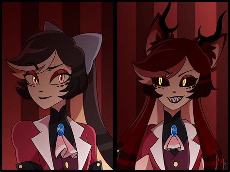 ( Hazbin Hotel OC ) Kyria The Deerfox Demon from by KanaYanga on DeviantArt