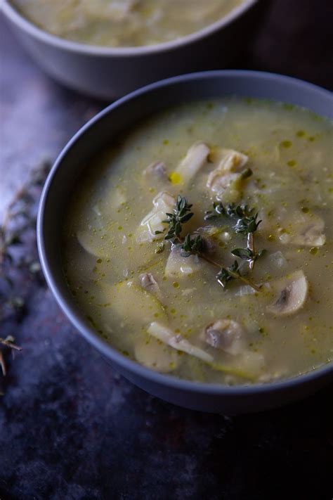 Mushroom & Thyme Soup | Recipe | Stuffed mushrooms, Healthy plant based recipes, Vegan recipes ...